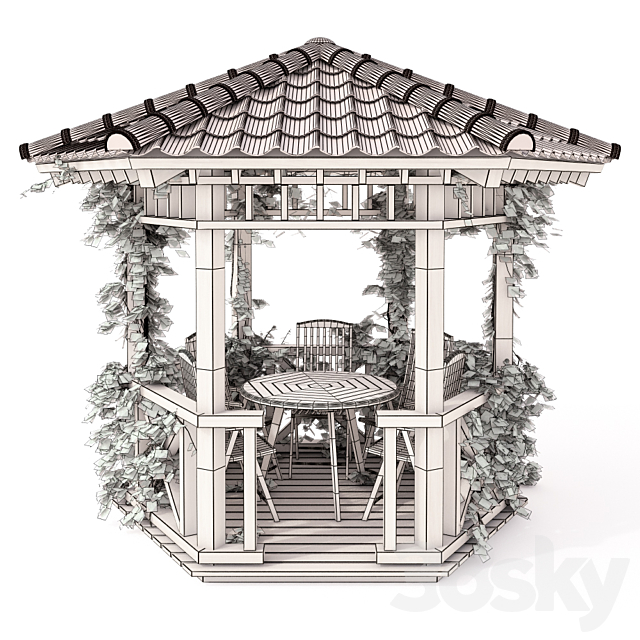 Arbor 3DS Max Model - thumbnail 2