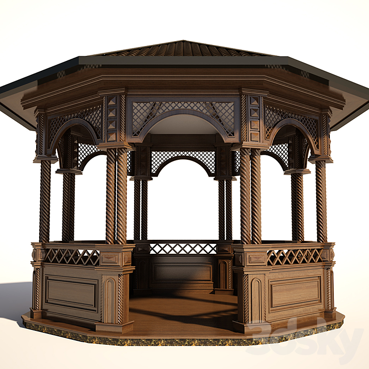 Arbour 3DS Max - thumbnail 1