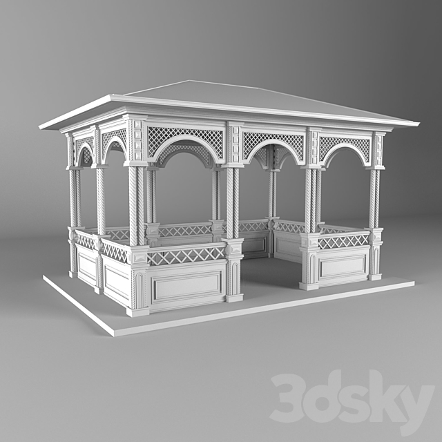 Bsedka 3DS Max Model - thumbnail 3