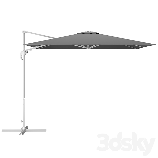 Cantilever parasol 3DS Max Model - thumbnail 3