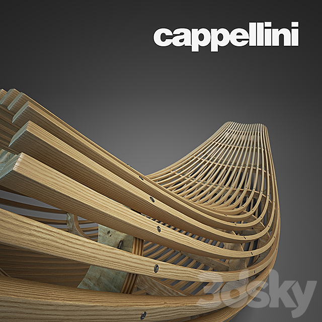 Cappellini Body Raft 3DS Max Model - thumbnail 2