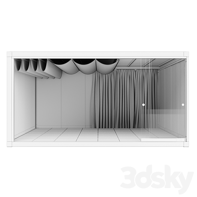 Eivissa Light & Proof pavilion Ethimo 3DS Max Model - thumbnail 5