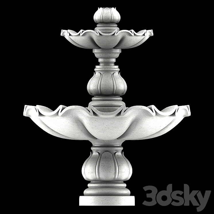 Fountain 3DS Max - thumbnail 2