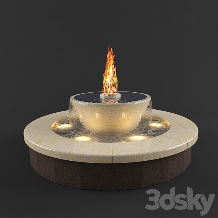 Fountain 3DS Max - thumbnail 1