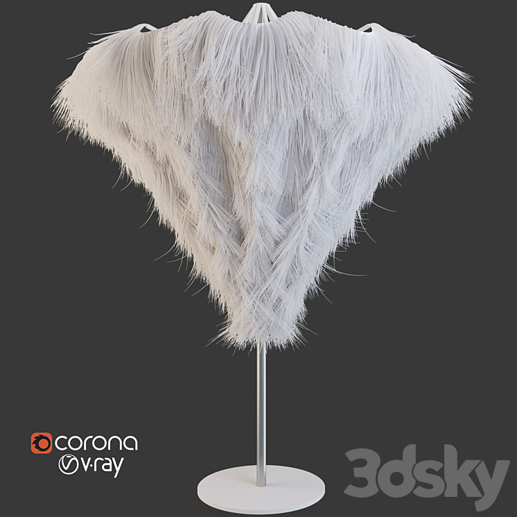 Frou parasol 3DS Max - thumbnail 2