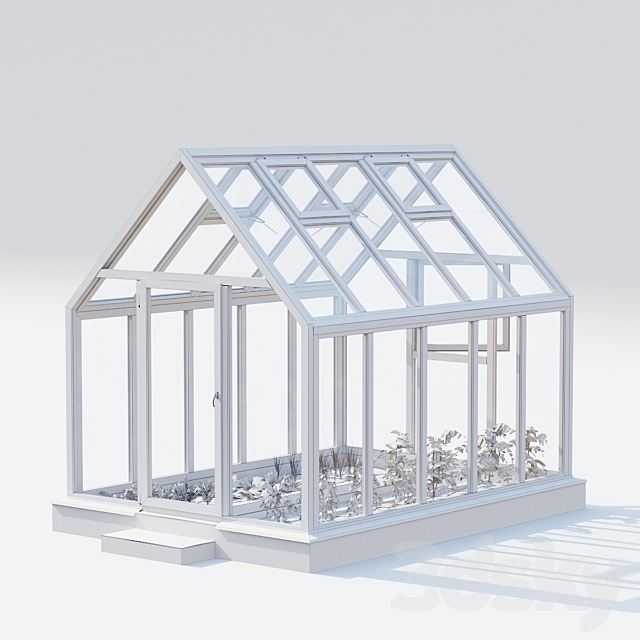 Garden. Greenhouse | Kitchen garden.vol 5 3DS Max Model - thumbnail 6