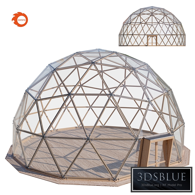 Geodome 3DS Max - thumbnail 3