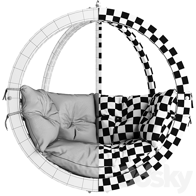 GLOBO CHAIR2 3DS Max Model - thumbnail 3