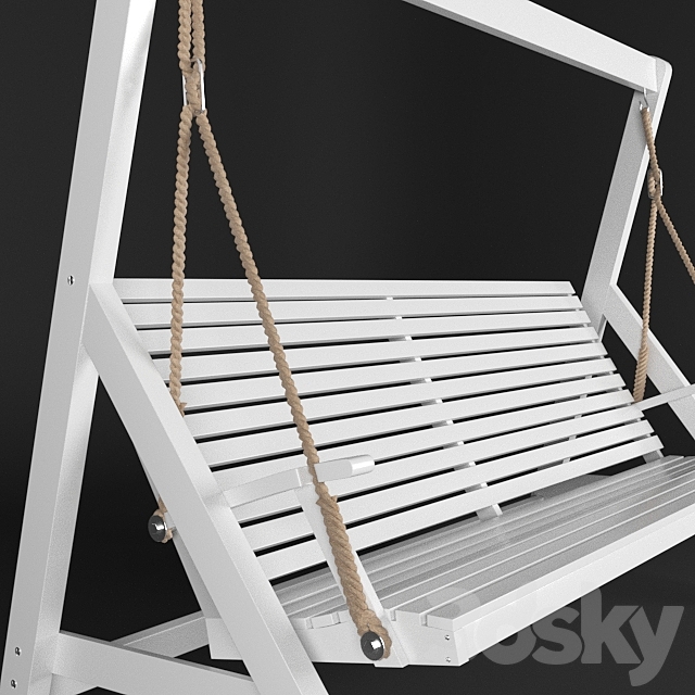 Hillerstorp Marstrand Hammock 3DS Max Model - thumbnail 2