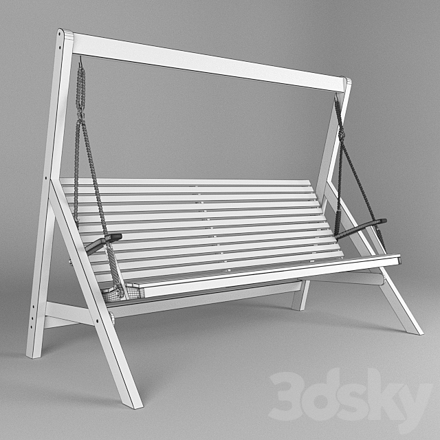 Hillerstorp Marstrand Hammock 3DS Max Model - thumbnail 3