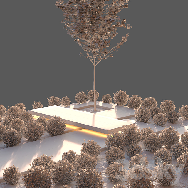 landscape design 3DS Max Model - thumbnail 5