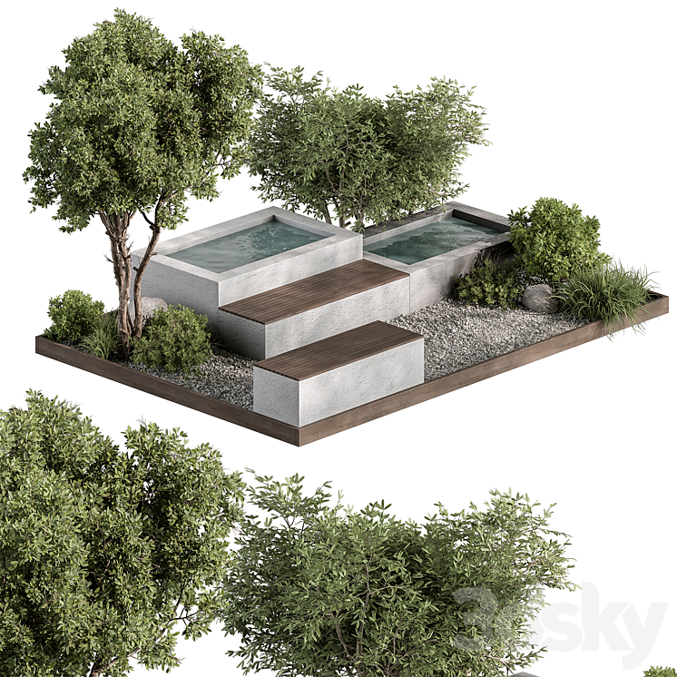 Landscape Furniture Backyard 82 3DS Max - thumbnail 1