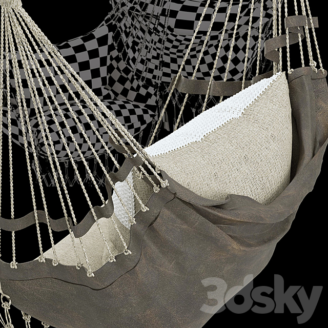 Outboard hammock 3DS Max Model - thumbnail 3