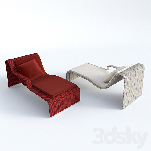 Paola Lenti Frame 3DS Max Model - thumbnail 2