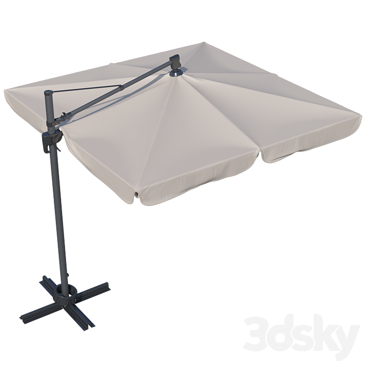 Patio Umbrella Modern 3DS Max - thumbnail 1