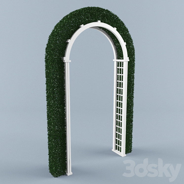 Pergola 3DS Max - thumbnail 1