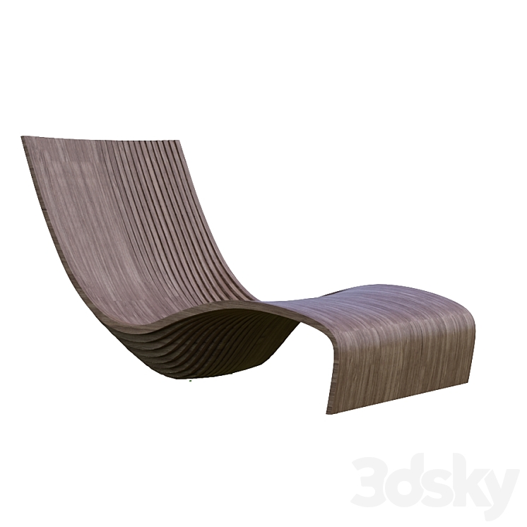 Piegatto Lolo Chair 3DS Max - thumbnail 1