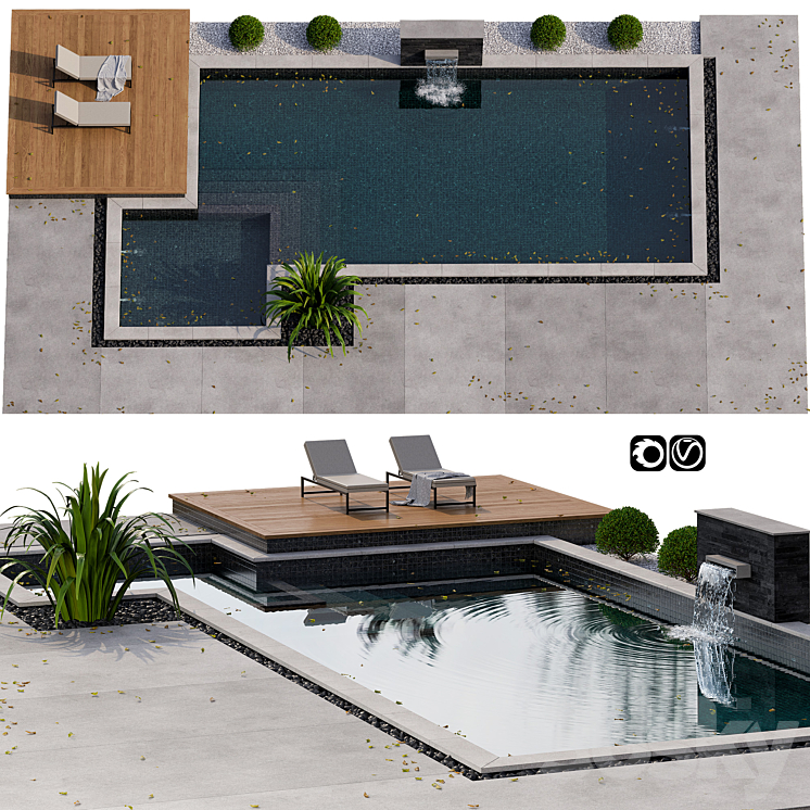 Pool 06 3DS Max - thumbnail 1