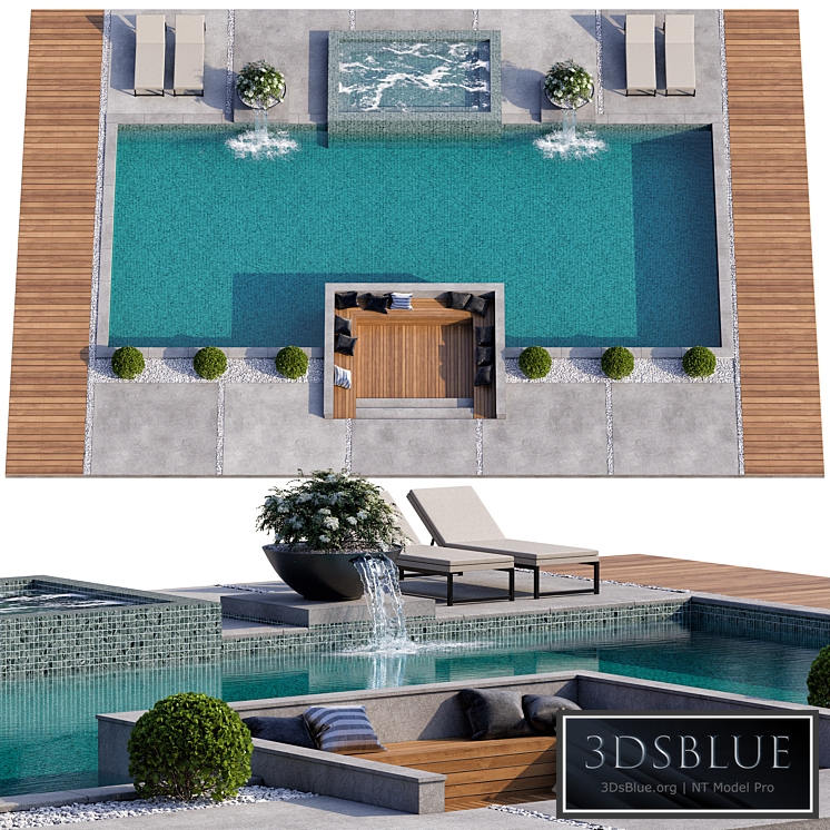 Pool 22 3DS Max - thumbnail 3