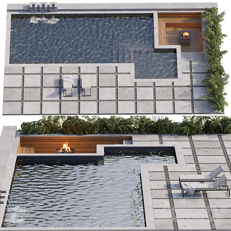 Pool 40 3DS Max - thumbnail 1