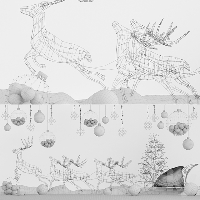 Raindeer Team LED 3DS Max Model - thumbnail 6