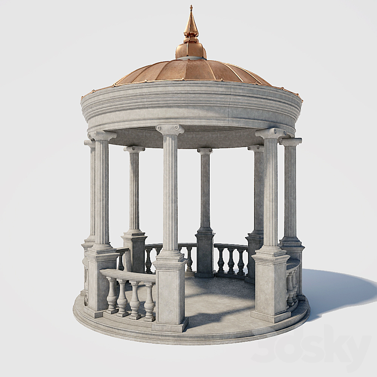 rotonda classic 3DS Max - thumbnail 1