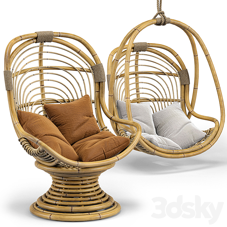 Selamat San Blas Chair Hanging Chair 3DS Max - thumbnail 1