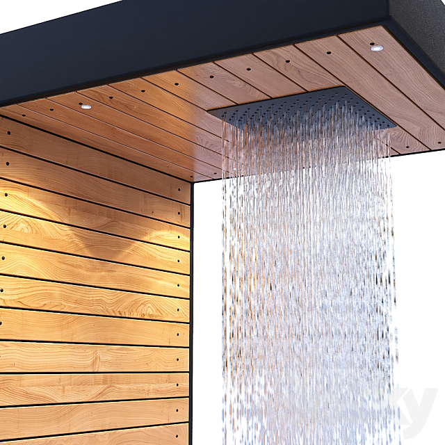 Supra Outdoor Shower 3DS Max Model - thumbnail 5