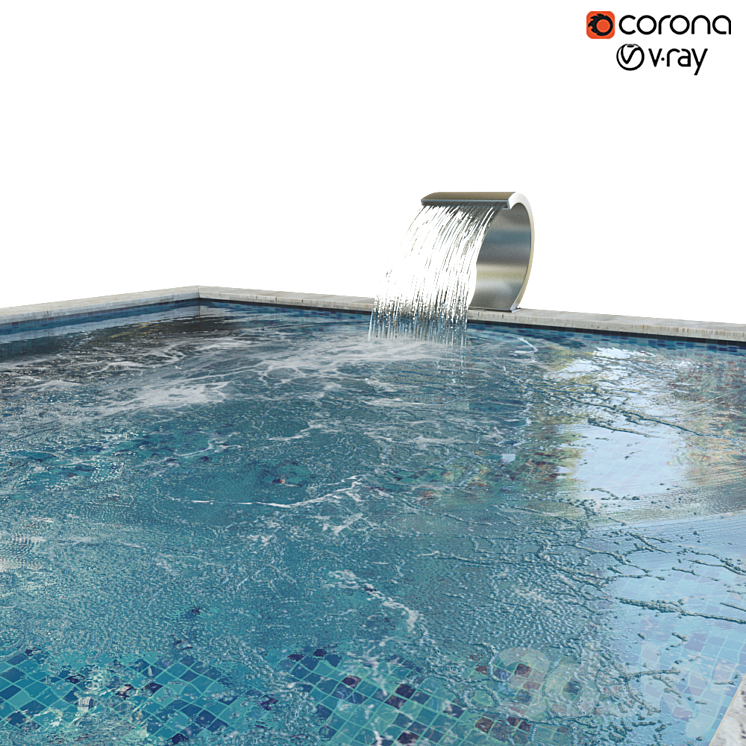 Swimming pool 010 3DS Max - thumbnail 2