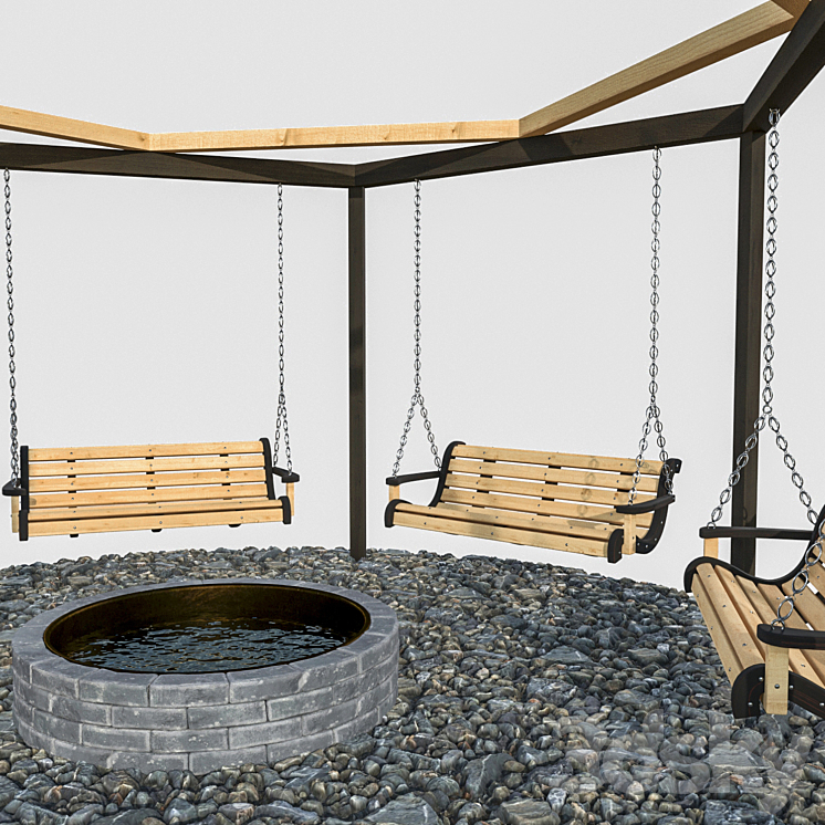 Swing around the well 3DS Max - thumbnail 2