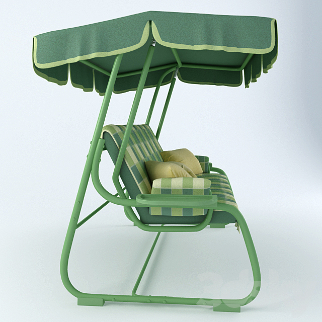 Swing Rodeo Camping (Camping Rodeo) 3DS Max Model - thumbnail 3