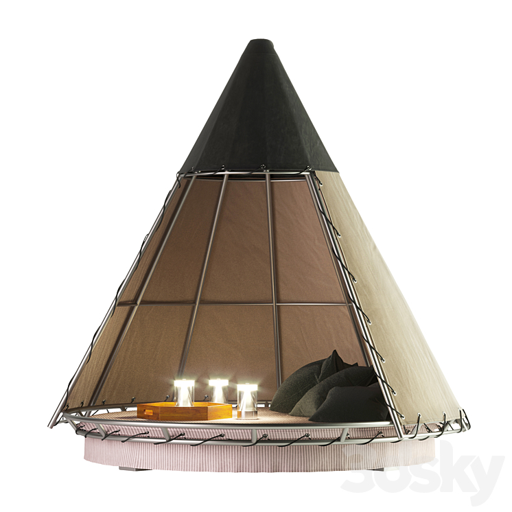 Tipi Mr. Stork 3DS Max - thumbnail 2