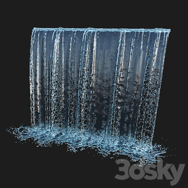 Water Collection 6 3DS Max Model - thumbnail 2