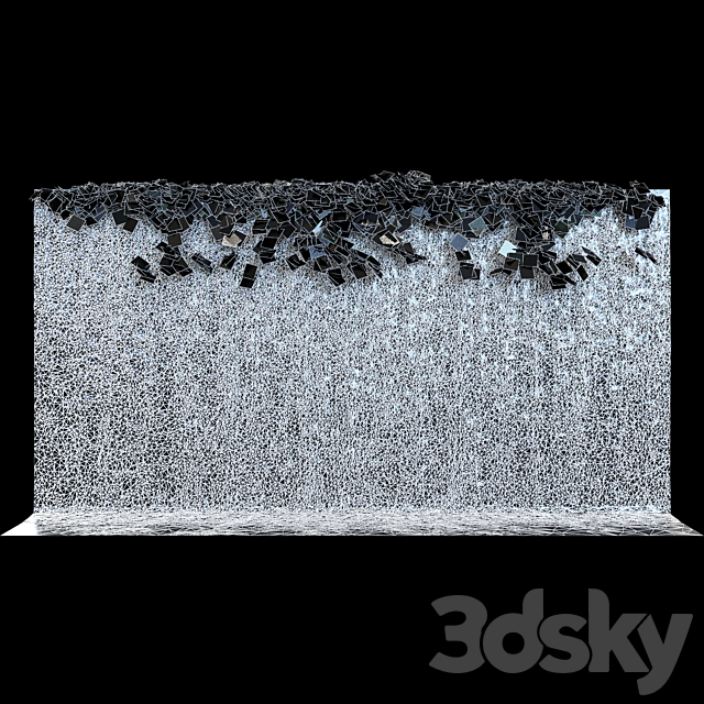 Waterfall 3DS Max Model - thumbnail 3