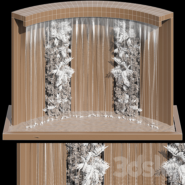 Waterfall fountains cascade 24 3DS Max Model - thumbnail 6