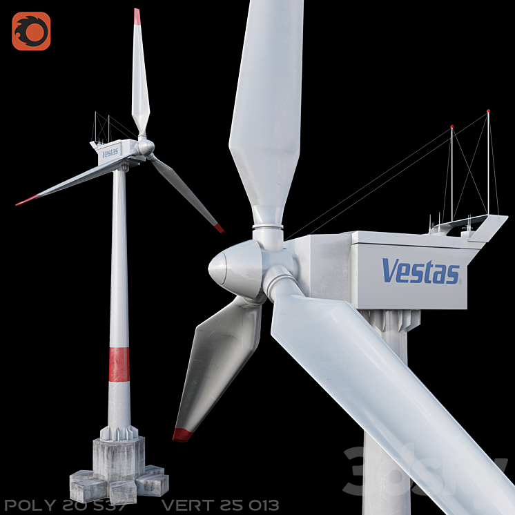 Wind generator 3DS Max - thumbnail 1