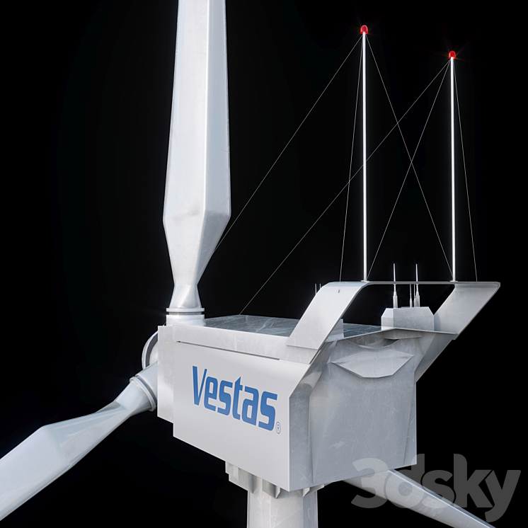 Wind generator 3DS Max - thumbnail 2