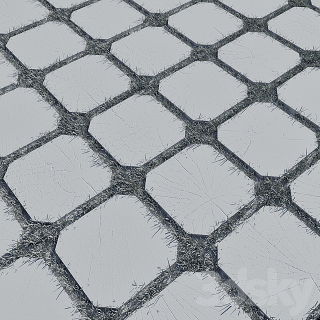 Decorative Floor 3DS Max Model - thumbnail 3