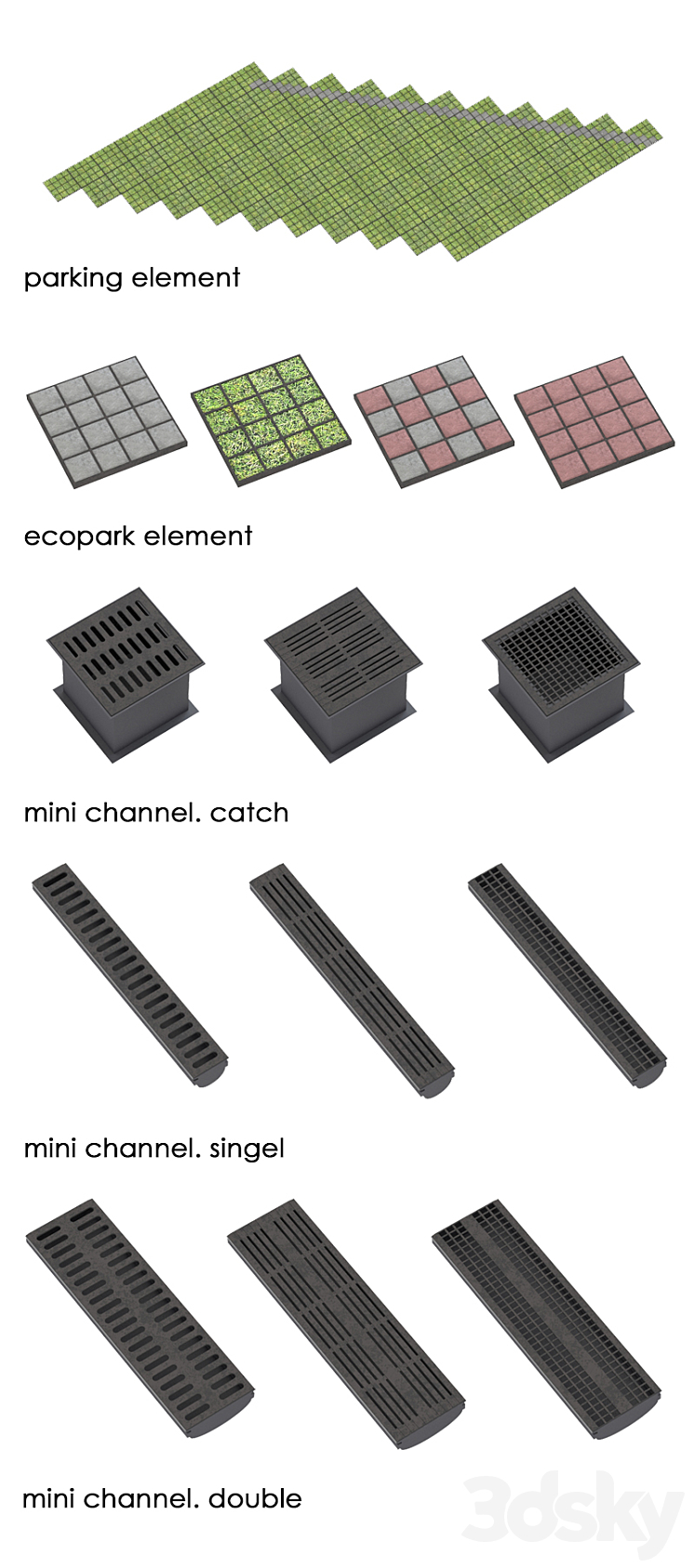 Eco parking 3DS Max - thumbnail 2