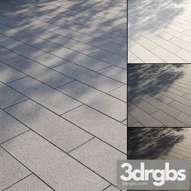 Granite Paving Slabs Type 6 3dsmax Download - thumbnail 1