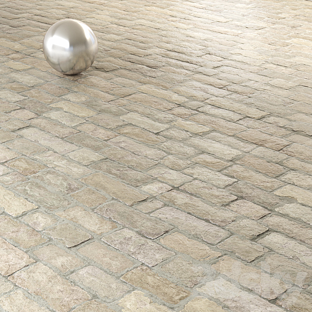 Mrf Pavement Set17 3ds Max - thumbnail 1