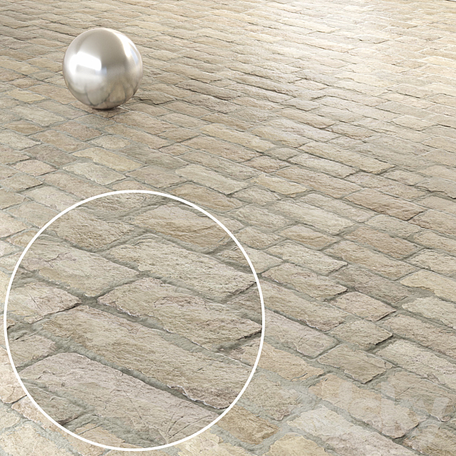 Mrf Pavement Set17 3ds Max - thumbnail 2