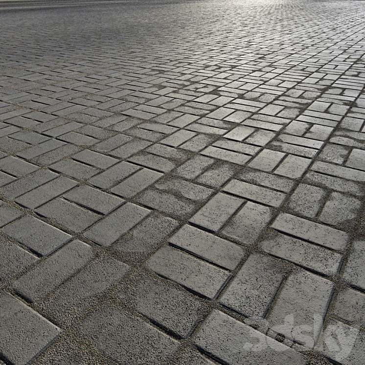 Pavers 3DS Max - thumbnail 1