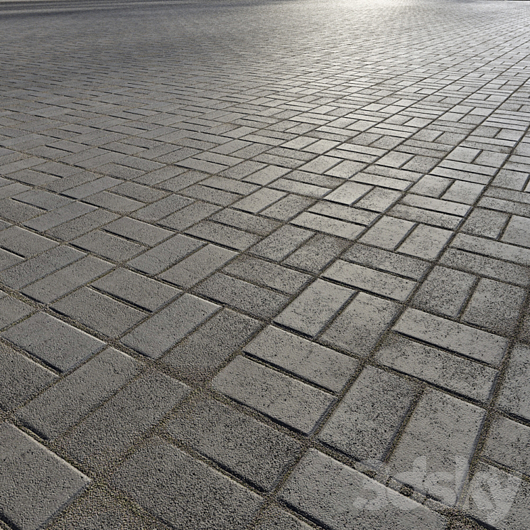 Pavers 3DS Max - thumbnail 2