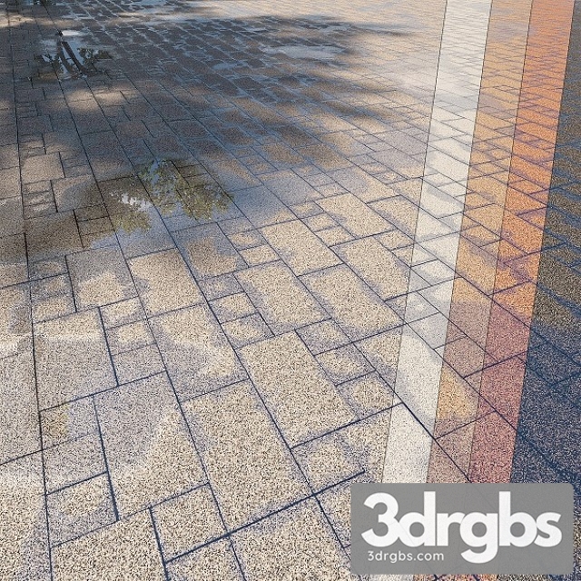 Paving Belpasso Tile 00 HR 3dsmax Download - thumbnail 1