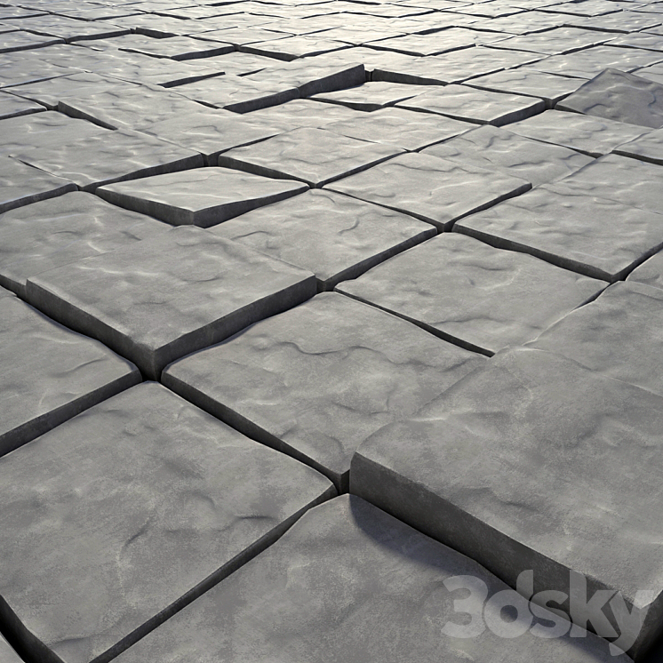 Paving old title 3DS Max - thumbnail 2