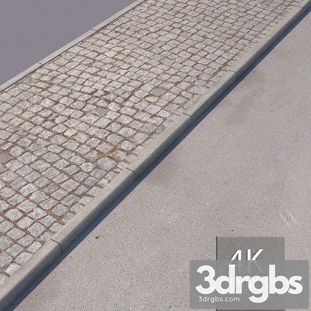 Paving Sidewalk 6 3dsmax Download - thumbnail 1