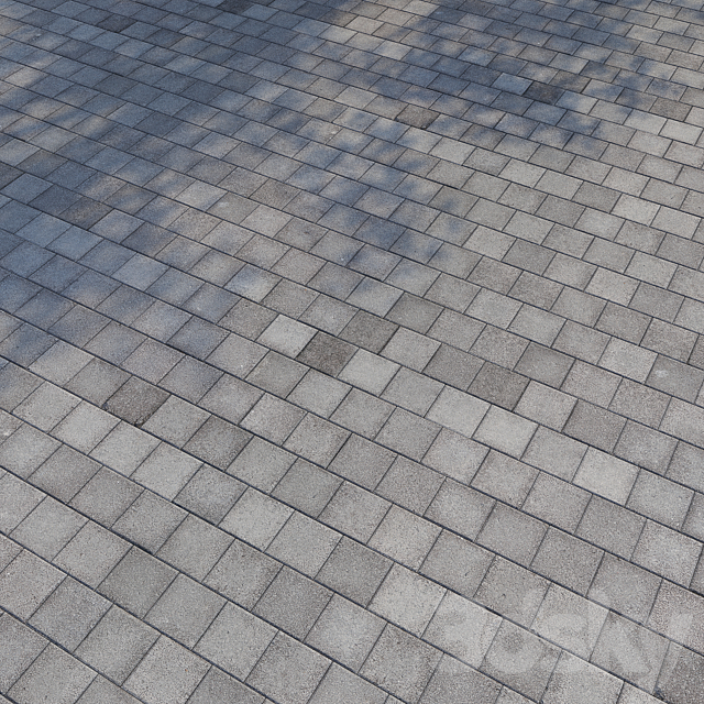 Paving stones 5 3ds Max - thumbnail 2