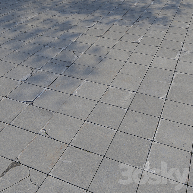 Paving stones 6 3DSMax File - thumbnail 1