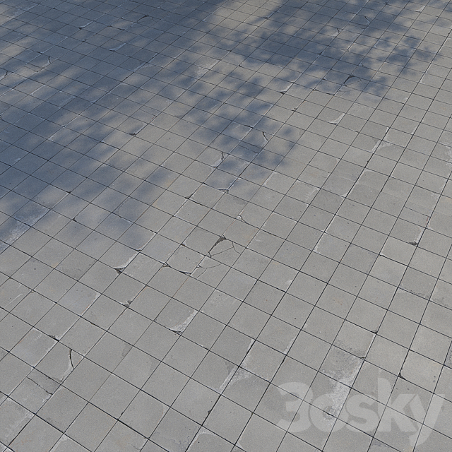 Paving stones 6 3DSMax File - thumbnail 2